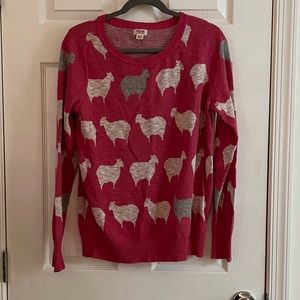 Pink sheep sweater size XL
